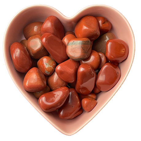 Red Jasper Tumbled Stone Natural Gemstone - One Stone - Magick Magick.com