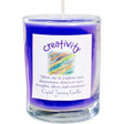 Reiki Charged Soy Herbal Filled Votive Candle - Creativity - Magick Magick.com