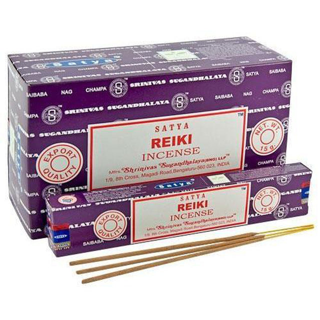 Reiki Satya Incense Sticks 15 gram - Magick Magick.com