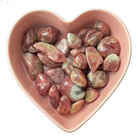 Rhodochrosite Tumbled Stone Natural Gemstone - One Stone - Magick Magick.com