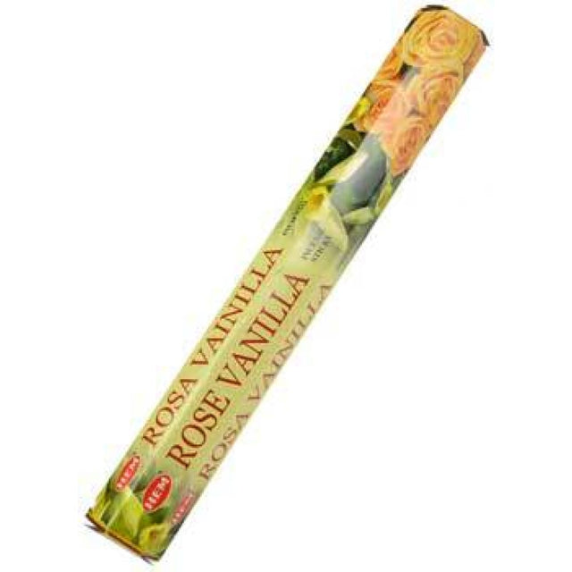 Rose Vanilla HEM Incense Stick 20 Pack - Magick Magick.com