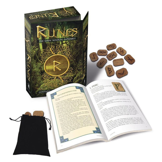 Runes Kit: The Gods' Magical Alphabet by Lo Scarabeo - Magick Magick.com