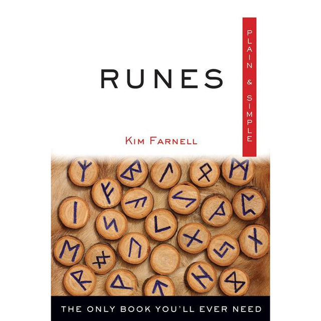 Runes Plain & Simple by Kim Farnell - Magick Magick.com