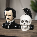 Salt & Pepper Shaker - Poe & Raven - Magick Magick.com