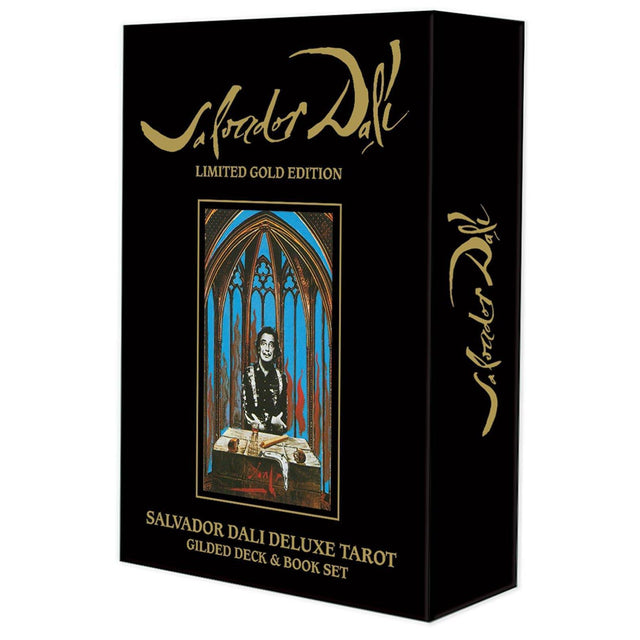 Salvador Dali Deluxe Tarot: Gilded Deck & Book Set by Salvador Dalí - Magick Magick.com