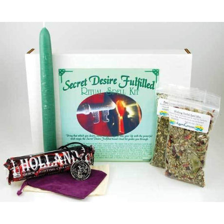 Secret Desire Fulfilled Boxed Ritual Kit - Magick Magick.com