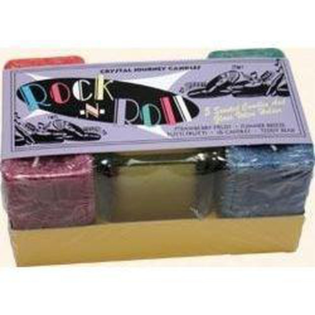 Six Piece Candle Gift Set - Rock N Roll (Retro) - Magick Magick.com