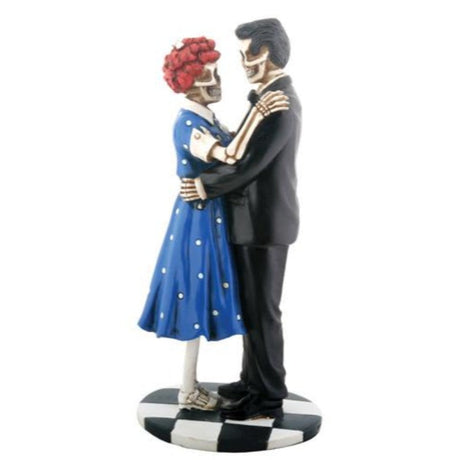 Skeleton Statue - 50's Couple - Magick Magick.com