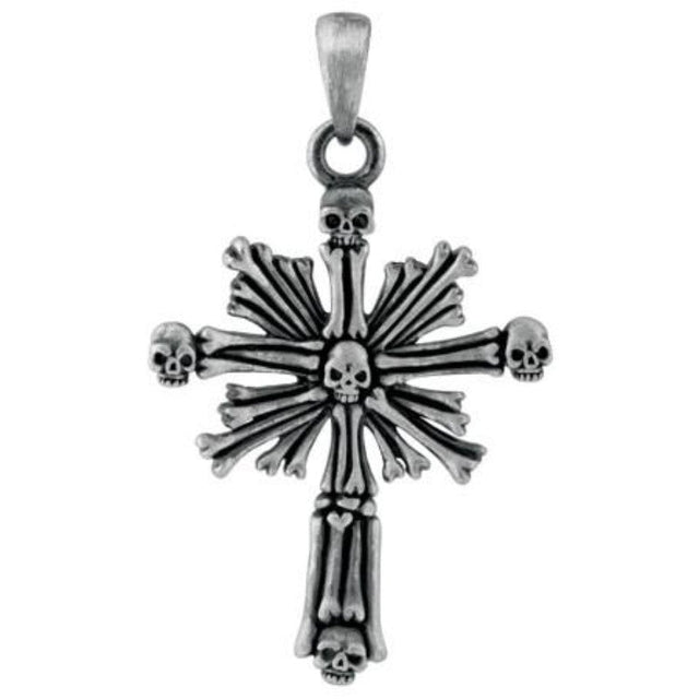 Skull Cross Pendant - Magick Magick.com