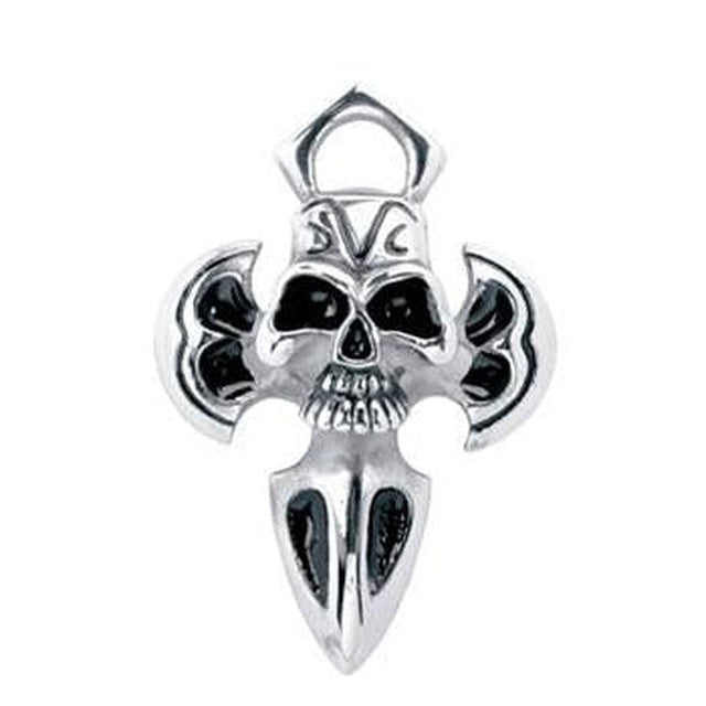 Skull Dagger Stainless Steel Pendant - Magick Magick.com