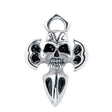 Skull Dagger Stainless Steel Pendant - Magick Magick.com