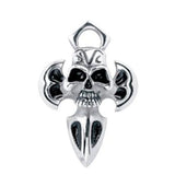 Skull Dagger Stainless Steel Pendant - Magick Magick.com