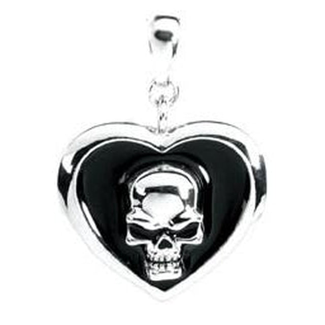 Skull Heart Pendant - Magick Magick.com