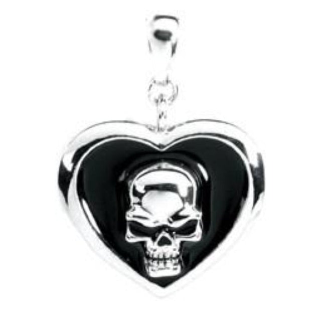 Skull Heart Pendant - Magick Magick.com