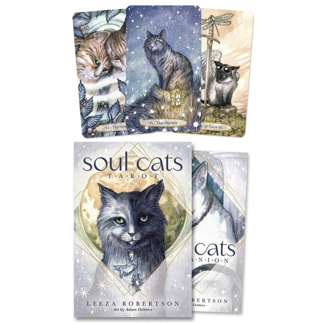 Soul Cats Tarot by Leeza Robertson, Adam Oehlers - Magick Magick.com