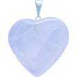 Stone Heart Pendant - Rose Quartz - Magick Magick.com