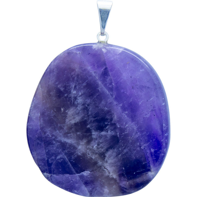 Stone Slice Pendant - Amethyst - Magick Magick.com