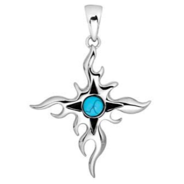 Summer Solstice Stainless Steel Pendant - Magick Magick.com