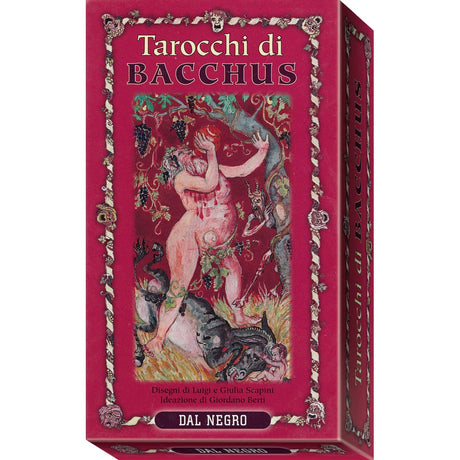 Tarocchi di Bacchus (Tarot of Bacchus) by Luigi Scapini - Magick Magick.com