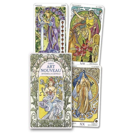 Tarot Art Nouveau Deck by Lo Scarabeo - Magick Magick.com