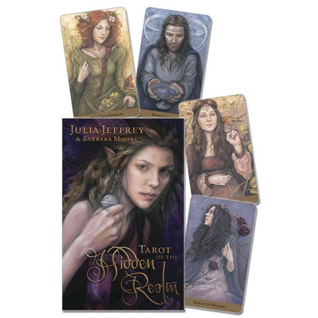 Tarot of the Hidden Realm by Julia Jeffrey, Barbara Moore - Magick Magick.com