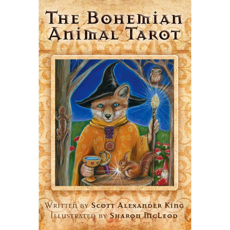 The Bohemian Animal Tarot by Scott-Alexander King, Sharon Mcleod - Magick Magick.com