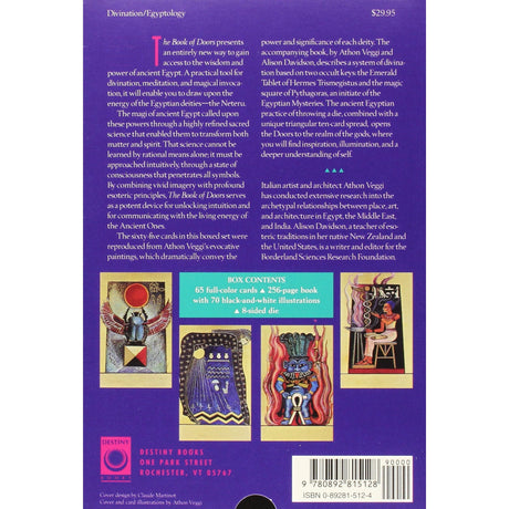 The Book of Doors Divination Deck by Athon Veggi, Alison Davidson - Magick Magick.com