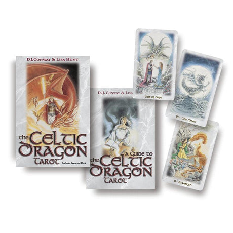 The Celtic Dragon Tarot Kit by D.J. Conway, Lisa Hunt - Magick Magick.com