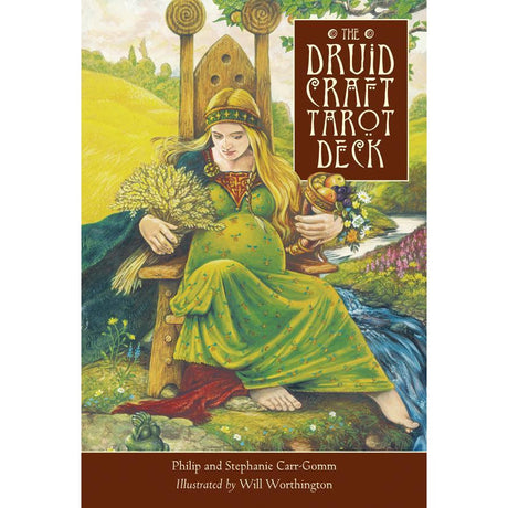 The Druid Craft Tarot Deck (Small) by Philip Carr-Gomm, Stephanie Carr-Gomm, Will Worthington - Magick Magick.com