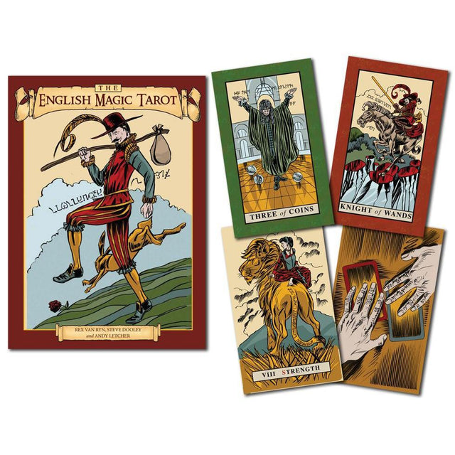 The English Magic Tarot by Rex Van Ryn, Stephen Dooley, Andy Letcher - Magick Magick.com