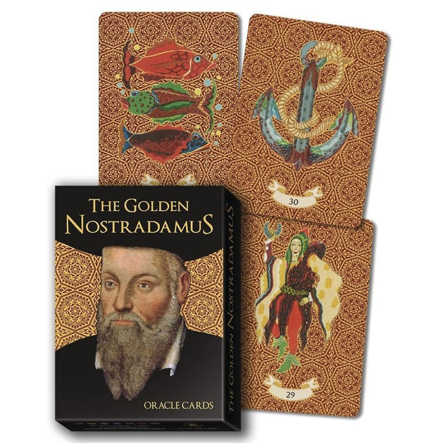 The Golden Nostradamus Oracle Cards by Lo Scarabeo - Magick Magick.com