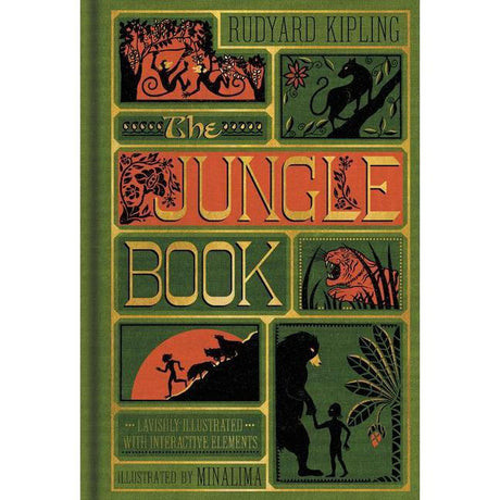 The Jungle Book (Illustrated with Interactive Elements) by Rudyard Kipling - Magick Magick.com
