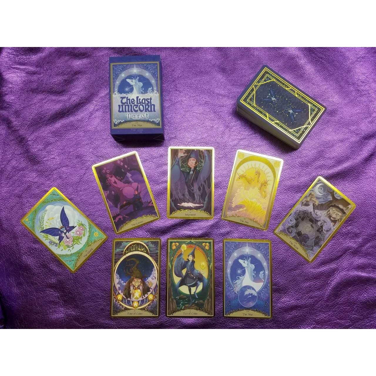 The Last Unicorn Tarot 2024 Deck Sage Bundle.