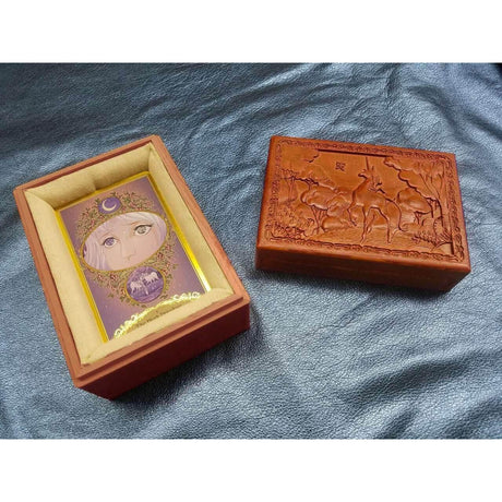 The Last Unicorn - Official Tarot Card Deck (Carved Wood Box Set) - Magick Magick.com