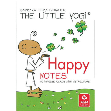 The Little Yogi Happy Notes: 40 Impulse Cards by Barbara Liera Schauer - Magick Magick.com