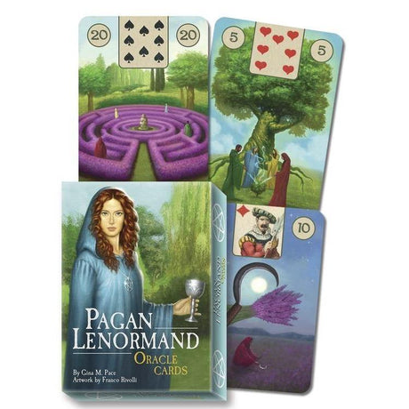 The Pagan Lenormand Oracle by Gina M. Pace, Franco Rivolli - Magick Magick.com