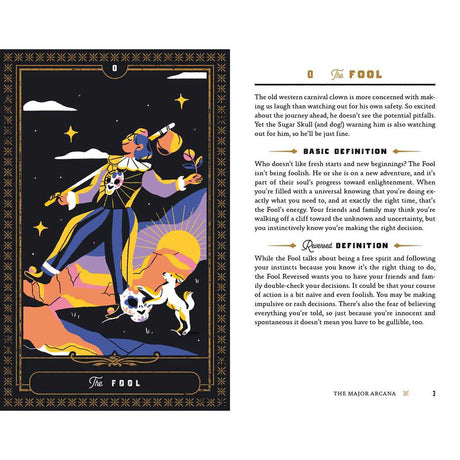 The Sugar Skull Tarot Deck and Guidebook by David Ross, Carolina Martínez - Magick Magick.com