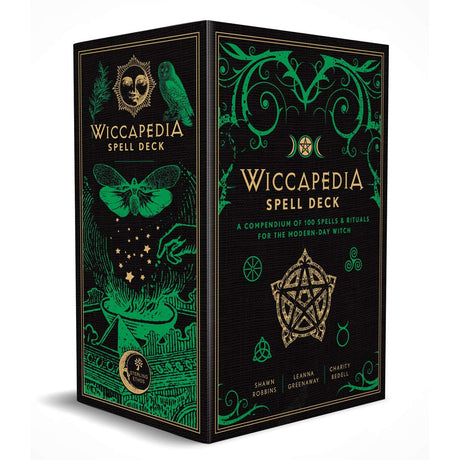 The Wiccapedia Spell Deck Kit by Leanna Greenaway, Shawn Robbins, Charity Bedell - Magick Magick.com
