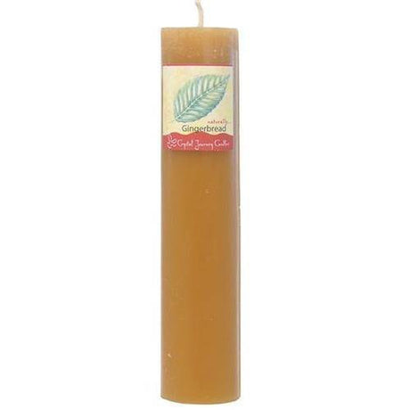 Traditional 1.5" x 7" Pillar Candle - Gingerbread - Magick Magick.com