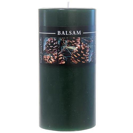 Traditional 3" x 6" Pillar Candle - Balsam - Magick Magick.com