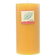 Traditional 3" x 6" Pillar Candle - Festive Eggnog - Magick Magick.com