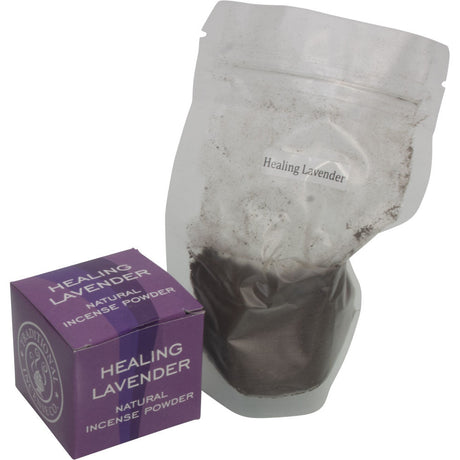 Traditional Incense Company - Healing Lavender (20 gram Powder) - Magick Magick.com
