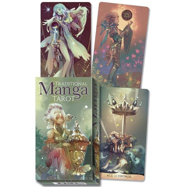 Traditional Manga Tarot by Shou Xueting, Riccardo Minetti - Magick Magick.com