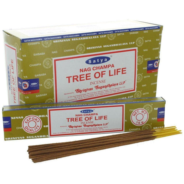 Tree of Life Satya Incense Sticks 15 gram - Magick Magick.com