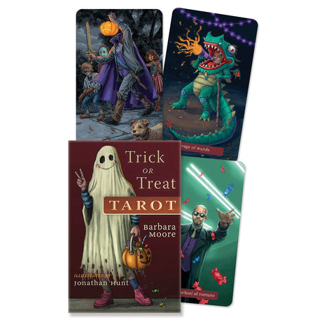 Trick or Treat Tarot by Barbara Moore, Jonathan Hunt - Magick Magick.com