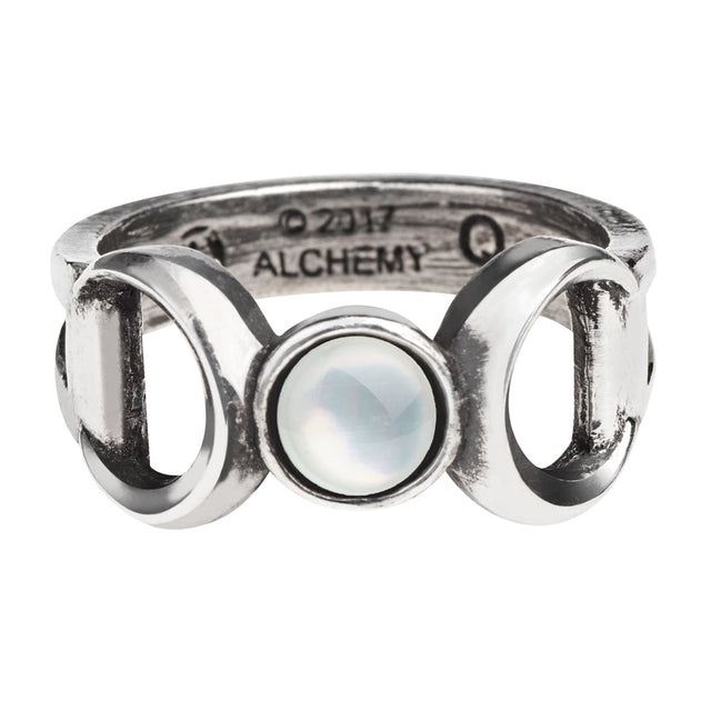 Triple Goddess Ring - Size 6 - Magick Magick.com