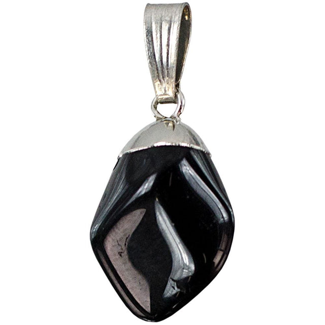 Tumbled Stone Pendant - Black Onyx - Magick Magick.com