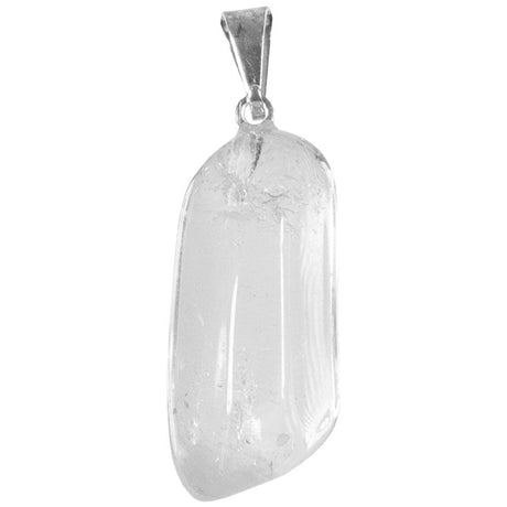 Tumbled Stone Pendant - Clear Quartz - Magick Magick.com