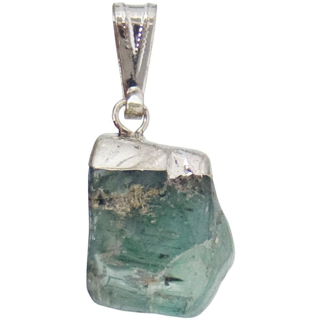 Tumbled Stone Pendant - Emerald - Magick Magick.com