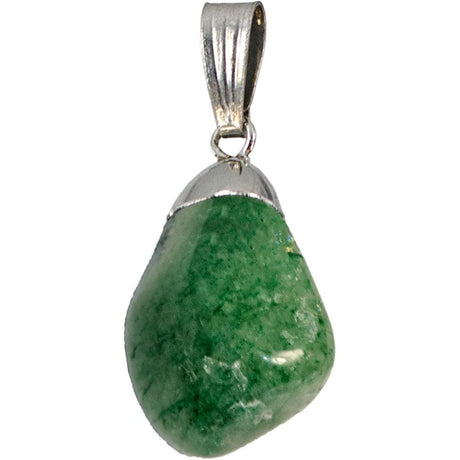 Tumbled Stone Pendant - Green Aventurine - Magick Magick.com